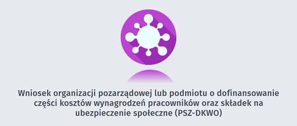 Wniosek na dofinansowanie dla organiazacji na praca.gov.pl